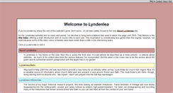 Desktop Screenshot of lyndenlea.info