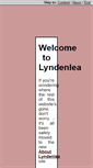 Mobile Screenshot of lyndenlea.info